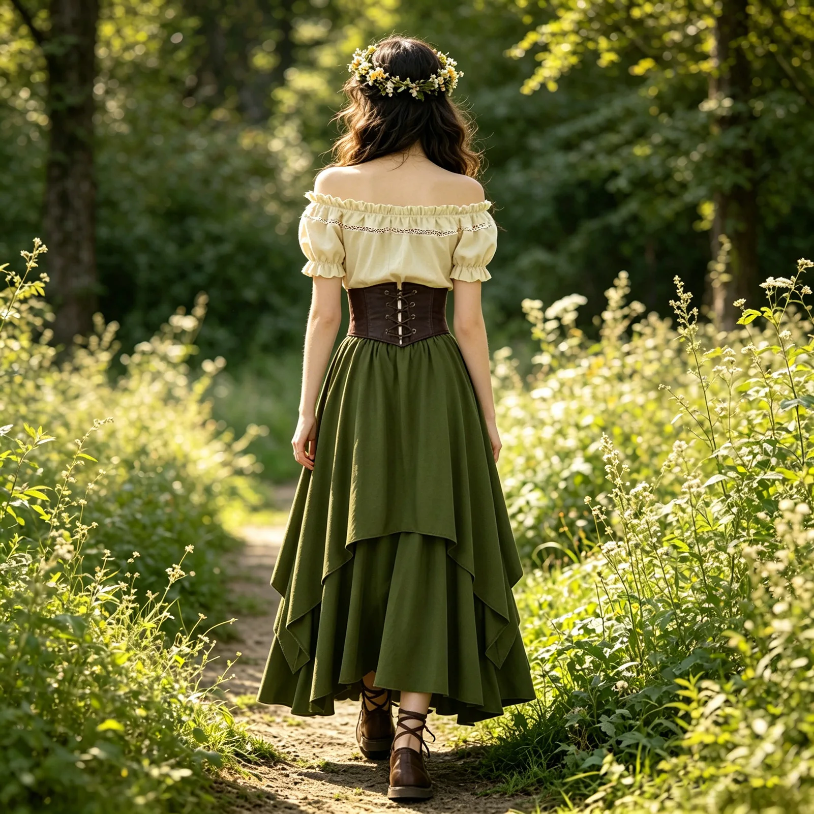 Renaissance Style Loose Should - Summer Renaissance Clothing recension och pris
