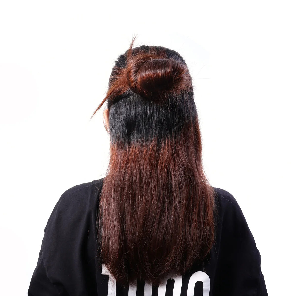 100Pcs Metal Spiral Hair DIY Clips Bun Stick for All Hair Types Durable Alloy Black Fade Resistant Flexible Styling Tool Hold