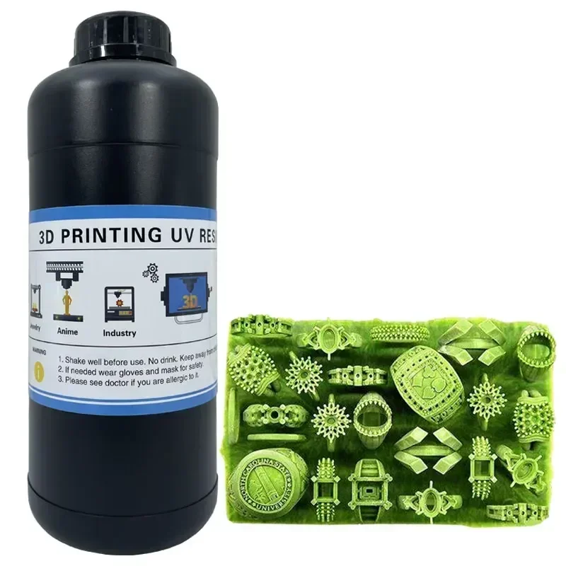 Liquids Photopolymers UV Castables Wax 405nm Resins 3D Prints Resins For Jewelrys Casting LCD/DLP/SLA 3D Printers