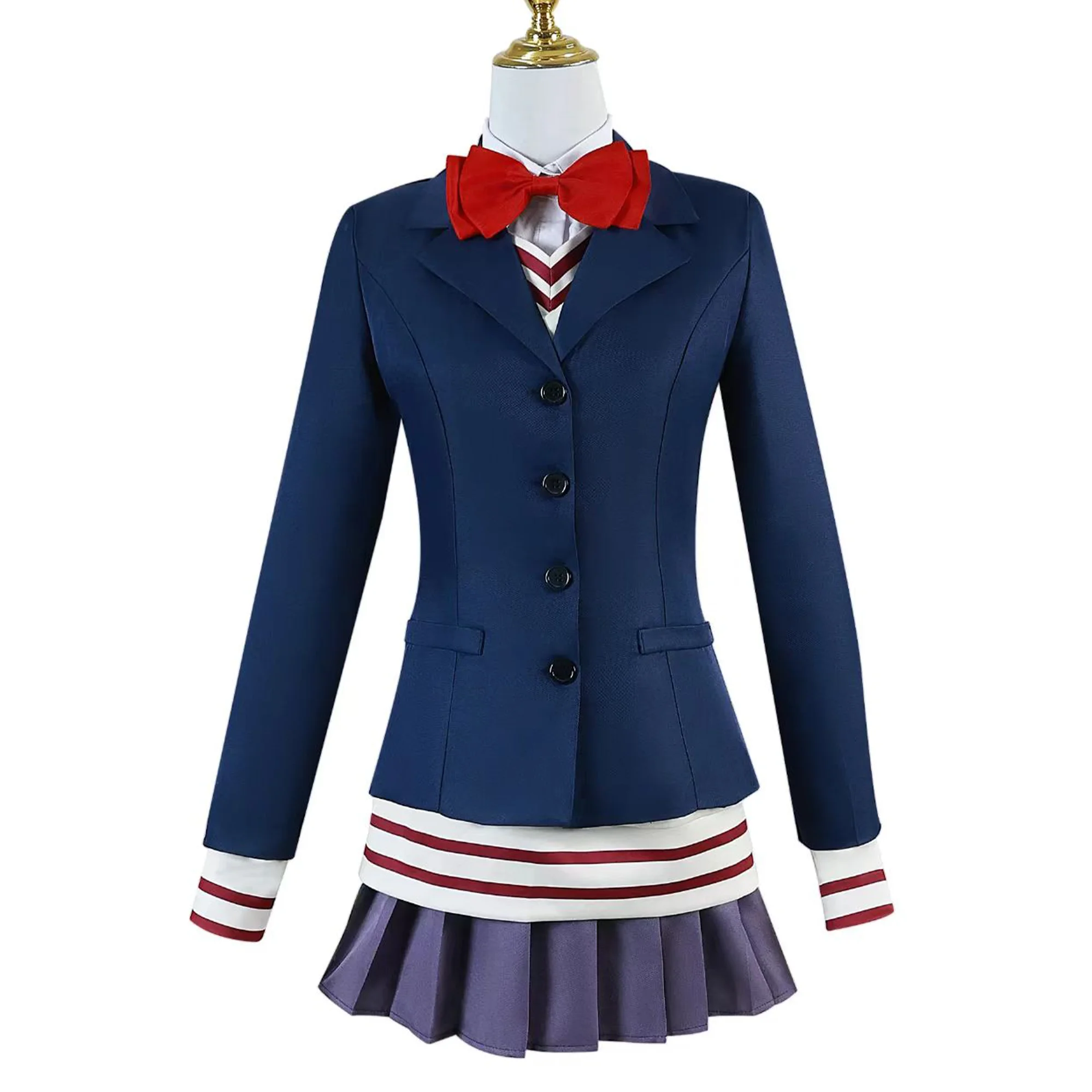 

Dandadan Psychic Schoolgirl Aira Shiratori Cosplay Costume Unisex Anime School Uniform Halloween Party Outfits