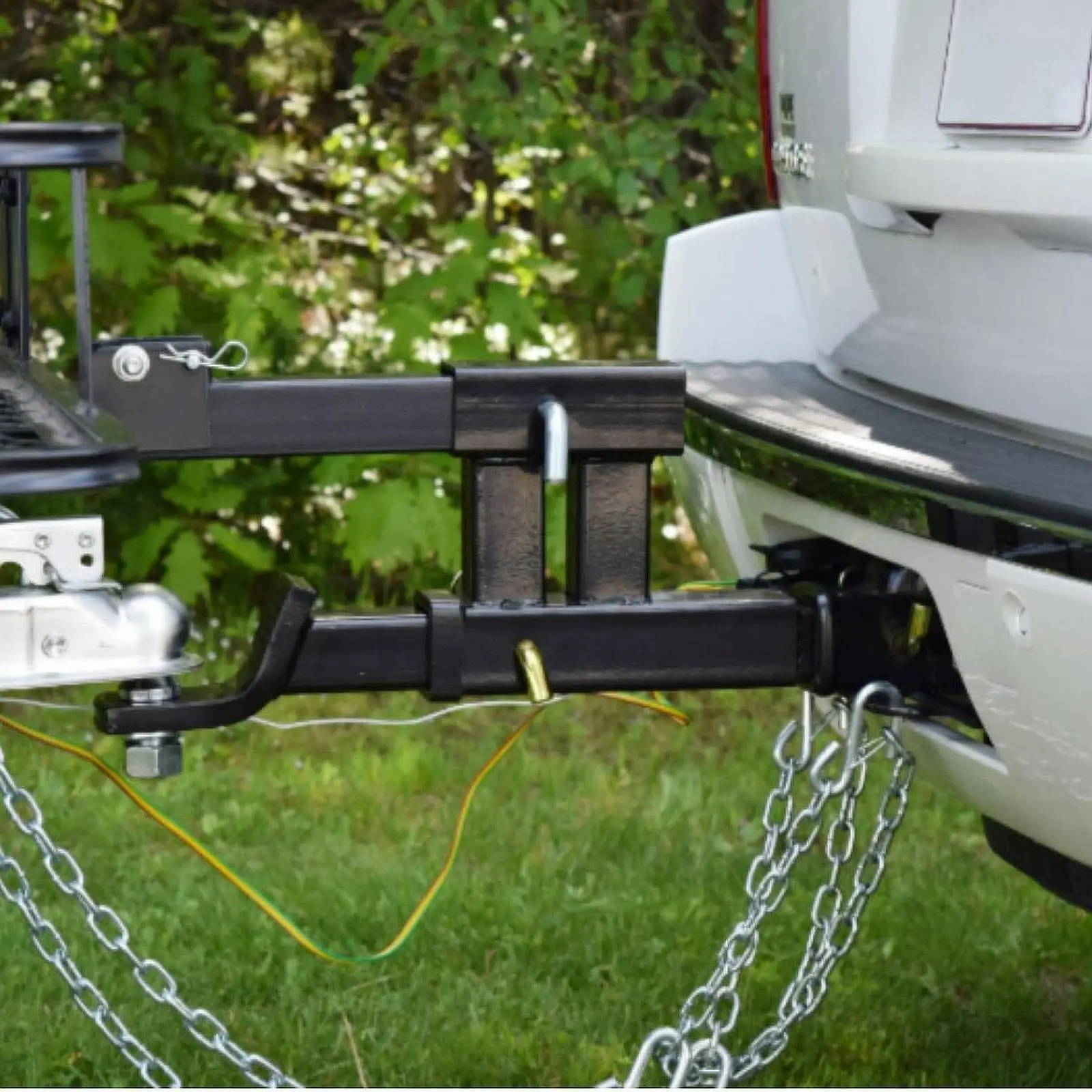 

Trailer Hitch Extender Adapter Heavy Duty Tow System Trailer Hitch Adapter