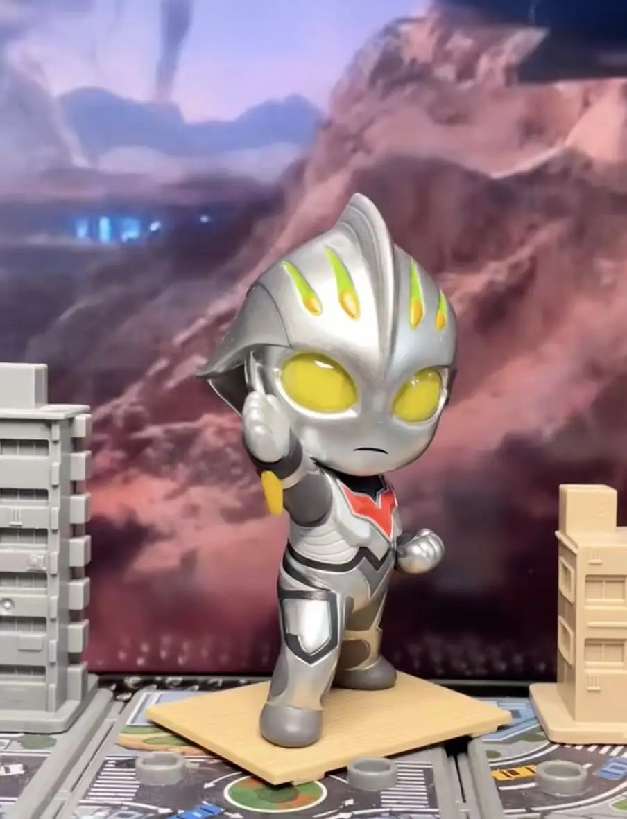 POP MART Ultraman Shooting Studio Series Kawaii Anime Action Figure Blind Box - Surprise Mystery Dolls for Girls