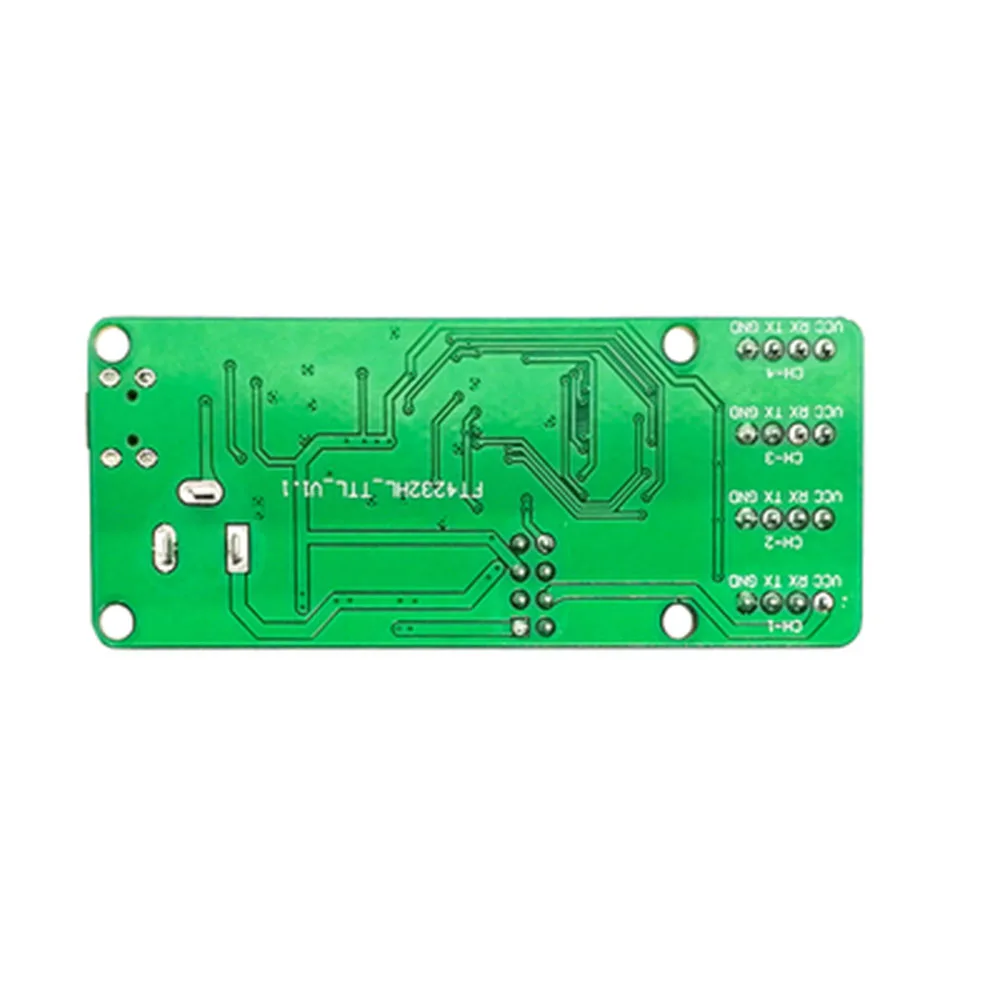 Module USB vers TTL 4 voies, Module de Port série UART FT4232HL, utilisation industrielle optionnelle pour Arduino avec voyant lumineux