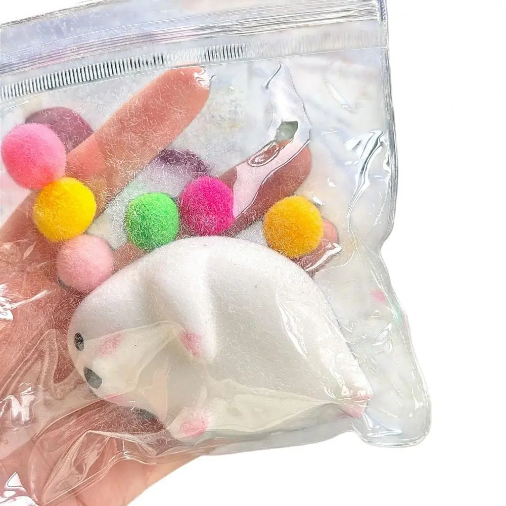 

Имитация тюленя: игрушка-антистресс для снятия тревоги, медленно восстанавливающая форму, сенсорная игрушка-мялка в виде морского животного, мягкий антистрессовый мячик, фиджет-игрушка