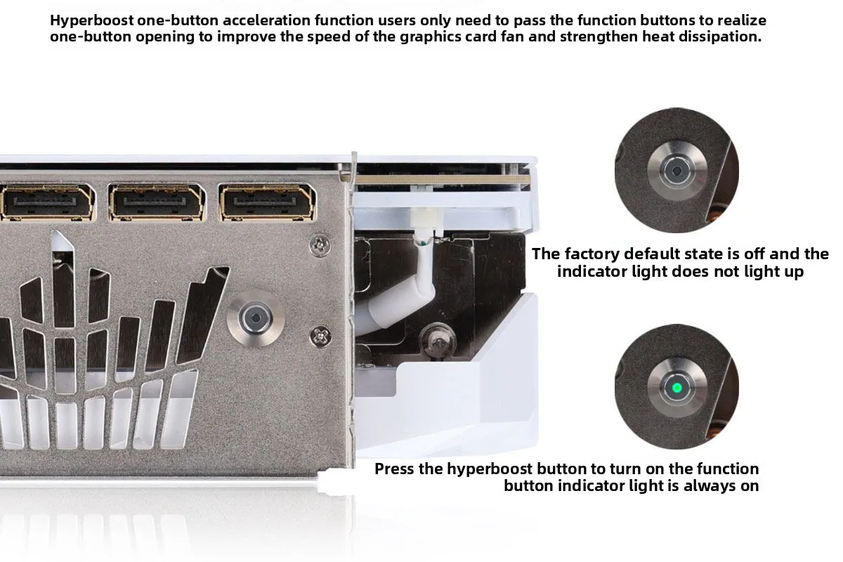 RTX5070ti HOF OC LAB overclocking scheda grafica per computer bianca con cavo di prolunga PCIe