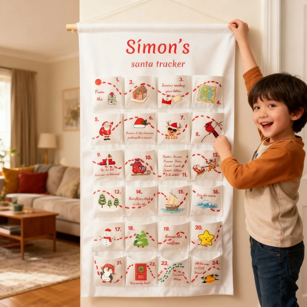 personalized-name-christmas-advent-calendar-handmade-fabric-wall-hanging-reusable-24-pockets-fill-your-own-xmas-decoration