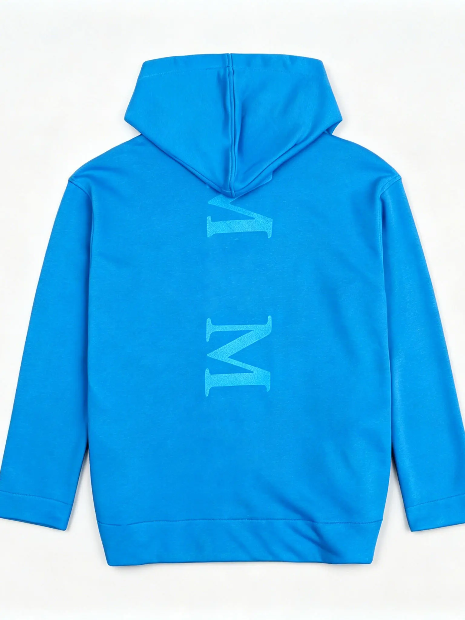 Blue Hooded Zipper Sweatshirt Unisex Casual Loose Outerwear Spring 2026 Standard Fit Couple's Clothing Other 100% Material