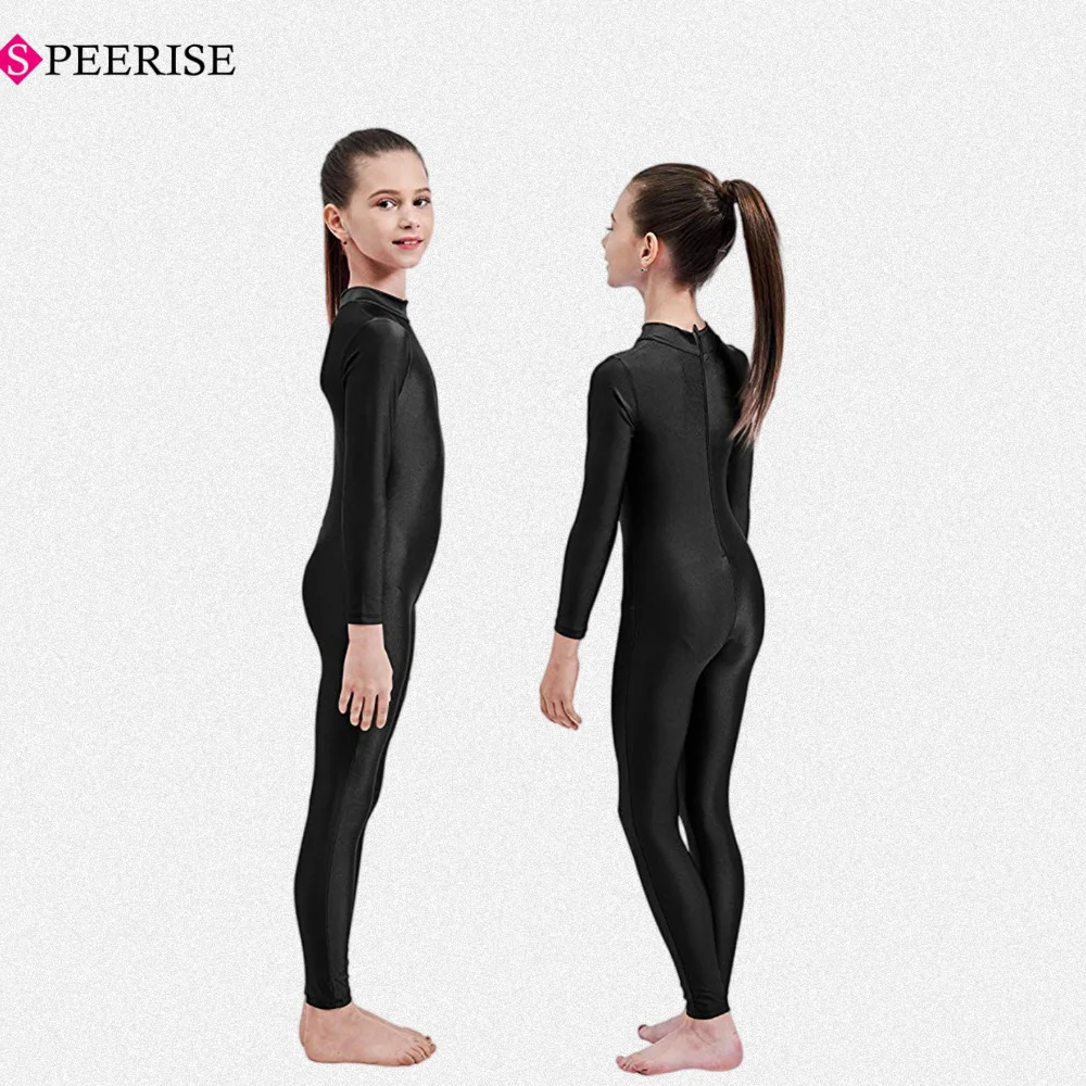 أطفال عالية الرقبة طويلة الأكمام يوتار الباليه Dancewear الجمباز بذلة لأداء مرحلة ارتداء زي الهالوين التأثيري #2