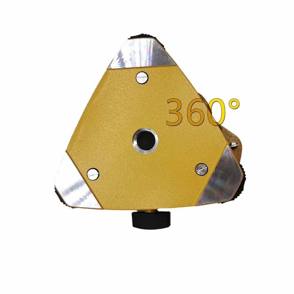 Yellow Three-jaw Tribrach For Nikon Total Station Base Surveying Without Optical Plummet