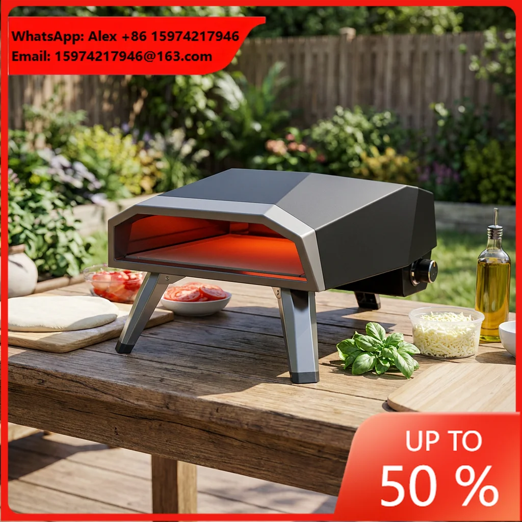 Outdoor Gas Camping Oven - LUOQI, four à pizza portable moderne