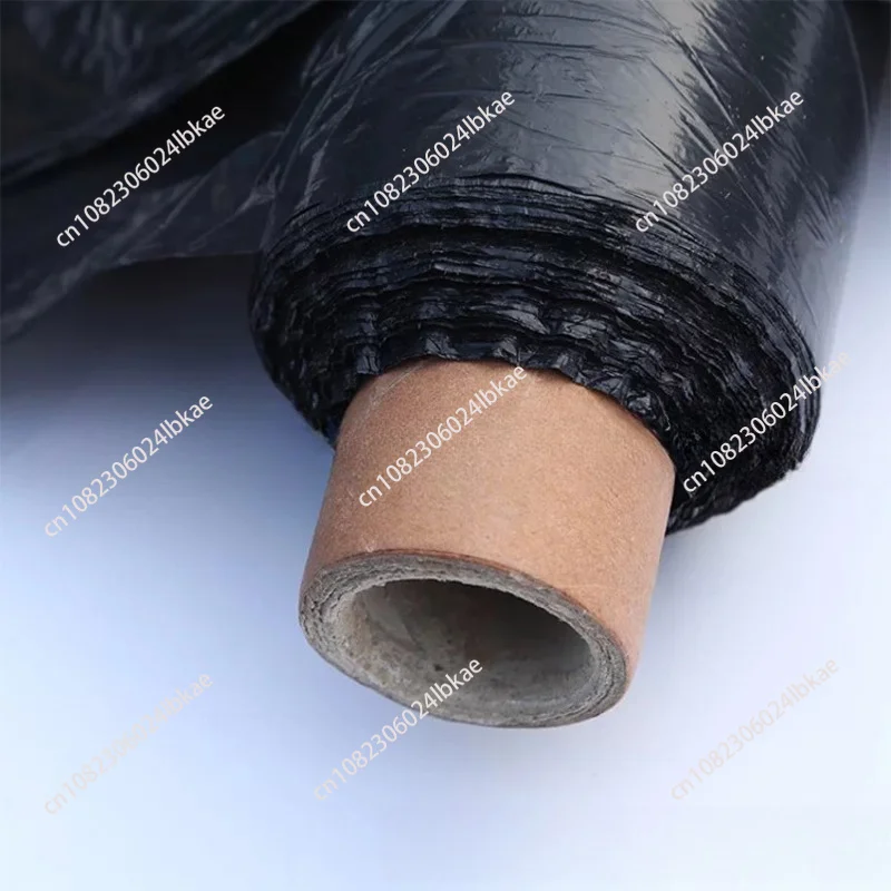 2 meters wide 0.08mm thick 25kg (length about 160 meters) agricultural black thermal insulation greenhouse film plastic film