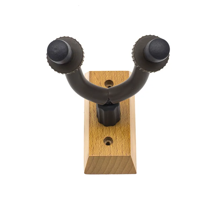 Wood Base Guitar Hanger Hook Stand Rack Bracket Display Holder Guitar Wall Mount For All Size Guitars Bass