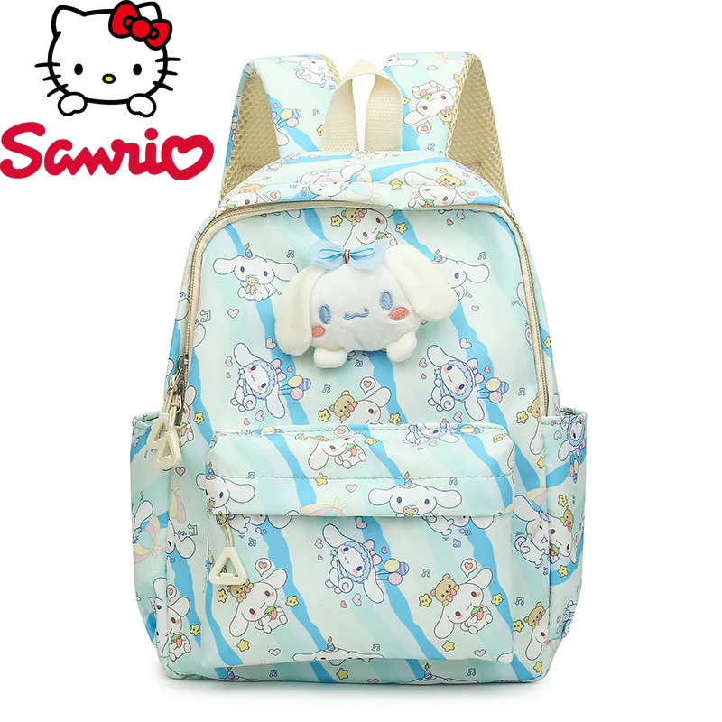  Children's School Bag Cute Cartoon Backpack Lightweight Versatile Student Bag Travel Tote Bag Handbag