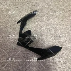 가와사키 Z900 용 탄소 섬유 헤드라이트 페어링, 보호 플레이트, 밝은 블랙 프론트 어퍼 노즈 쉘, 2020 2021 2022 2023
