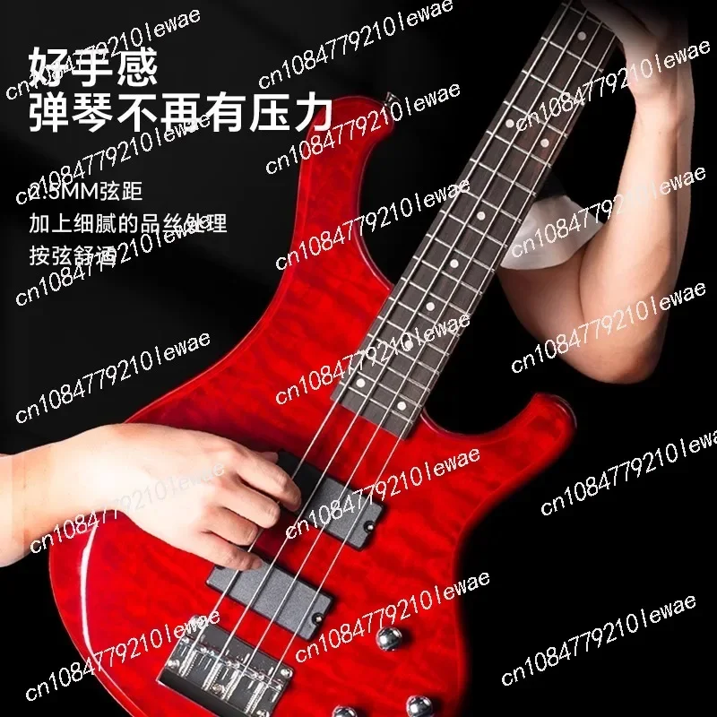 Matador Electric Bass Four Strings Five Strings Double Shake Water Bass Guitar Instrument BASS Beginner's Introduction DB-100