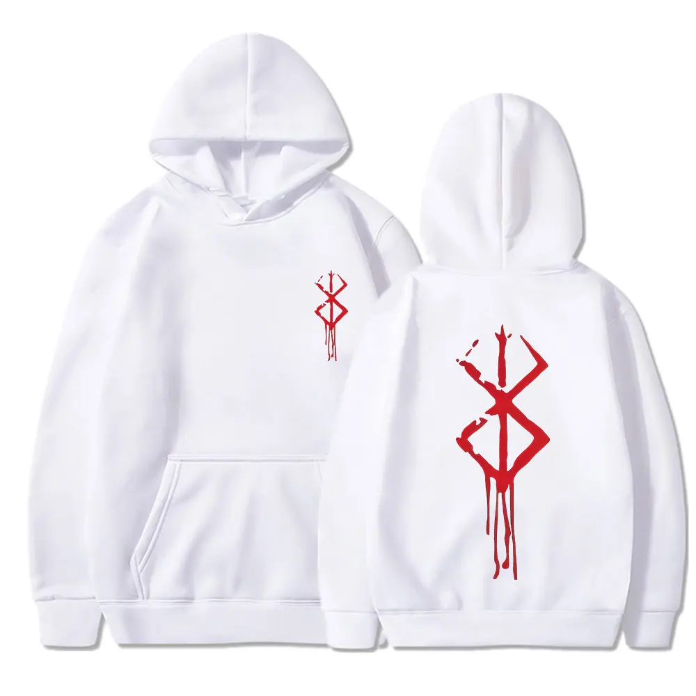 

Anime Berserk Hoodies Graphics Print Harajuku Men Women Running Sport Pullover Workout GYM Causal Sweatshirt Hooded Unisex