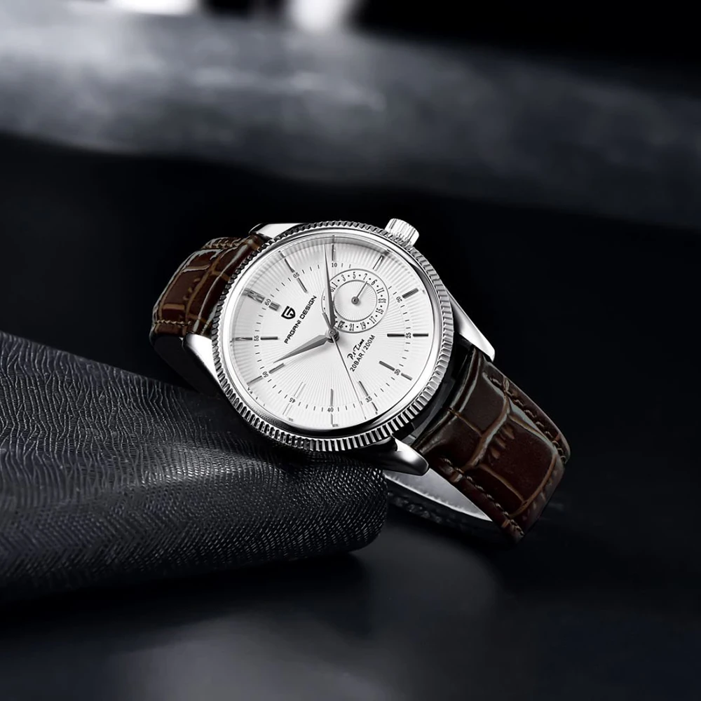 PAGANI DESIGN Casual Fashion Simple Men's Watch Luxury Simulation VH65 Quartz Watch Sports Leather 100 Waterproof Watch For Men - view 5