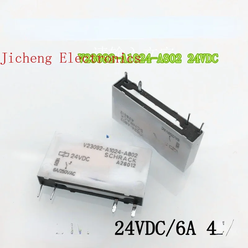 2PCS V23092-A1024-A802 24VDC/6A