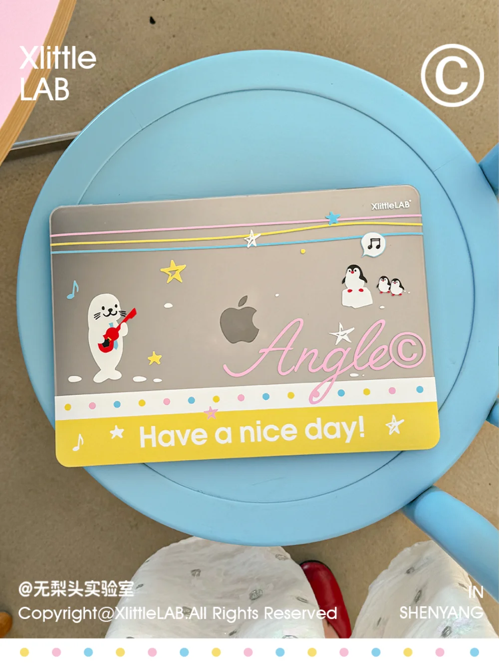 Cartoon Penguin Laptop Case For Macbook Neo Air 13 15 Pro 13 14 16 M1 M2 M3 M4 M5 Chip Hard Cover For Mac Book Protective Case