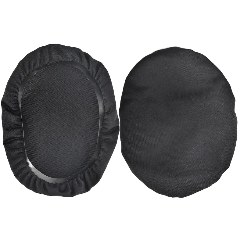 Almohadillas lavables para los oídos, cubiertas para sudor para uso higiénico, gorros elásticos, 2 uds.