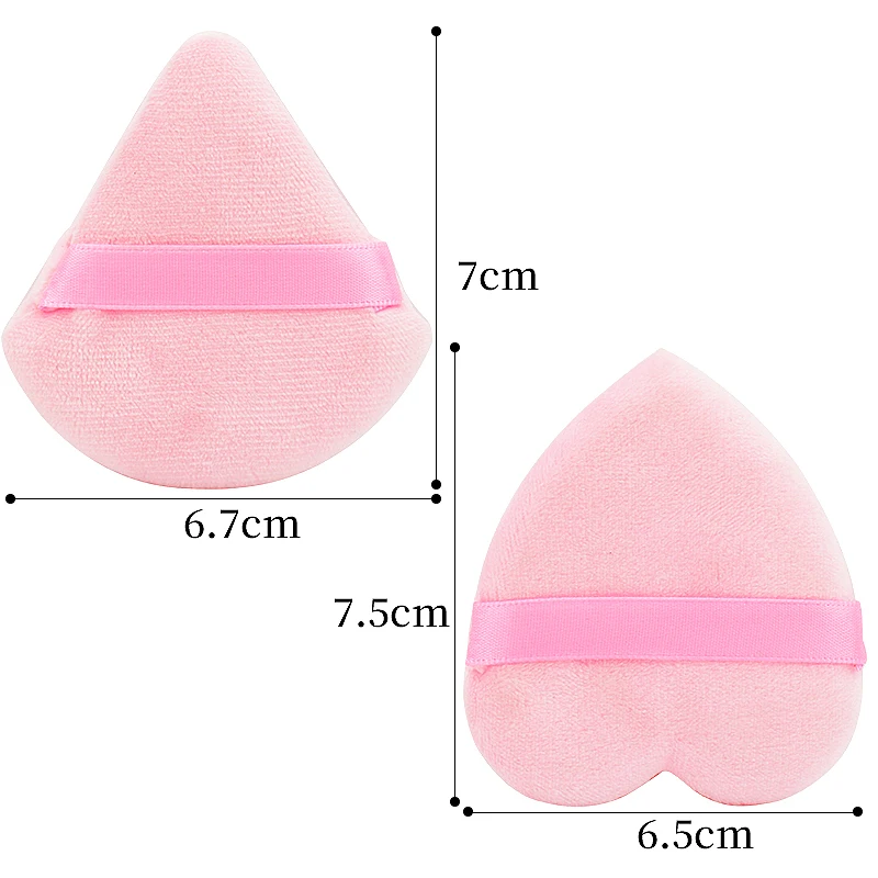 5PCS Mini Finger Puff Foundation Pulver Detail Make-Up Schwamm Gesicht Concealer Creme Mischung Kosmetische Puff Make-Up-Tools