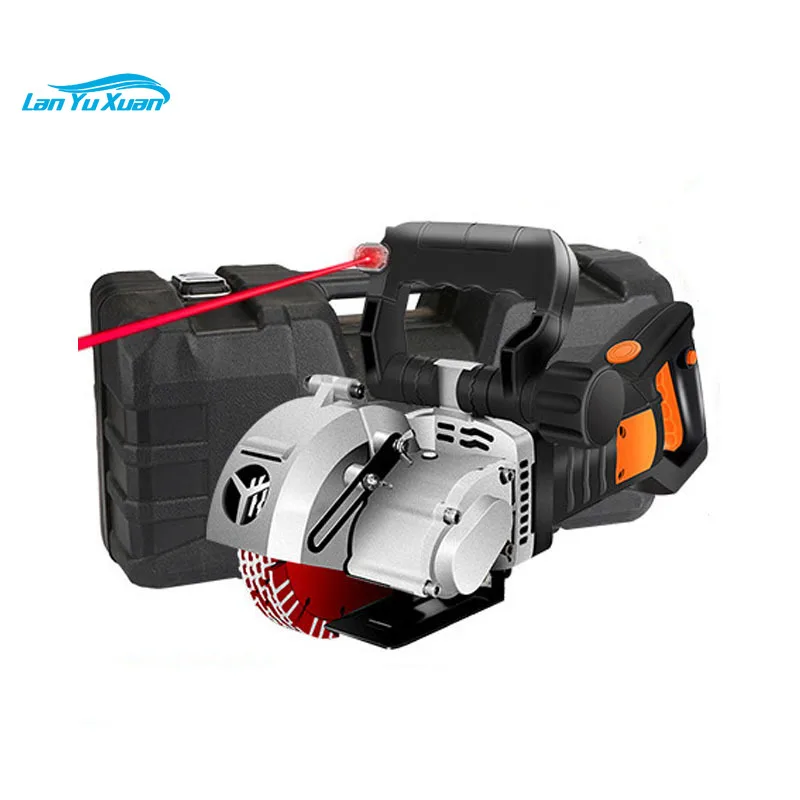 8900W Handheld Wall Chaser Slotting Machine Electric Circular Saw Concrete Groove Cutting Machine