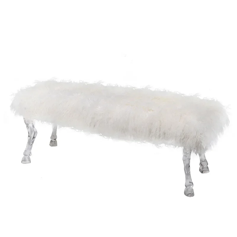 

1Stool Home Lazy Nordic Simple Sofa Rectangular Living Room Bedroom Cloakroom Chair bedroom sets