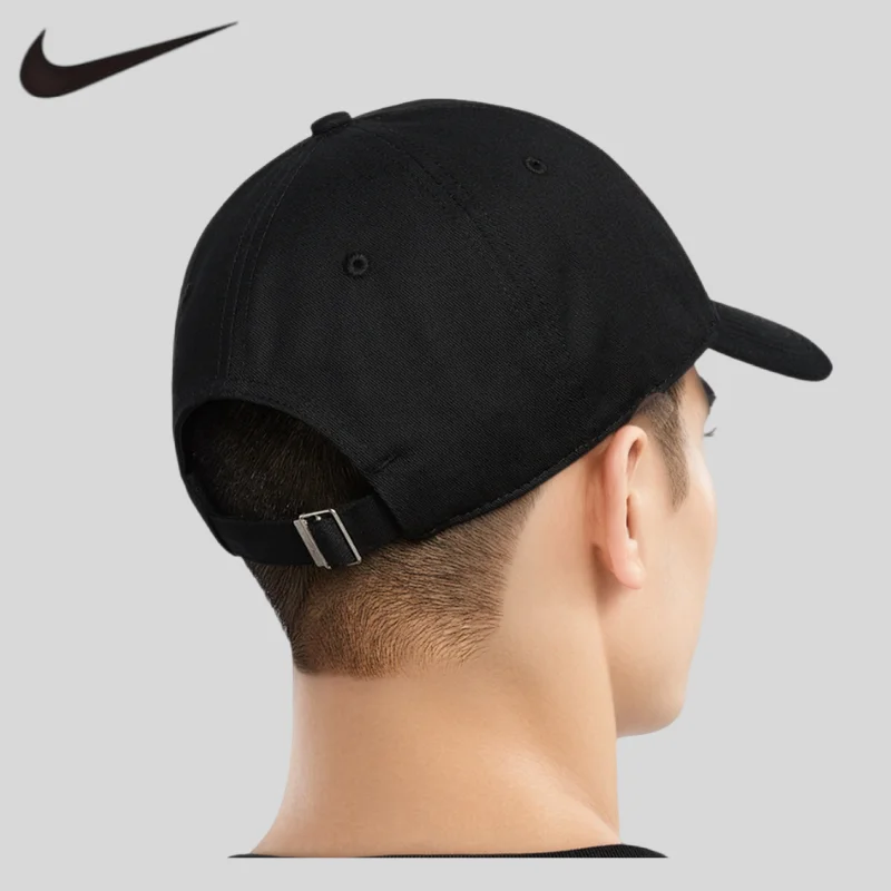 Nike Mens and Womens Sports Sun Protective Casual Outdoor Baseball Cap Breathable Lightweight Running Hat Style IB8895 010