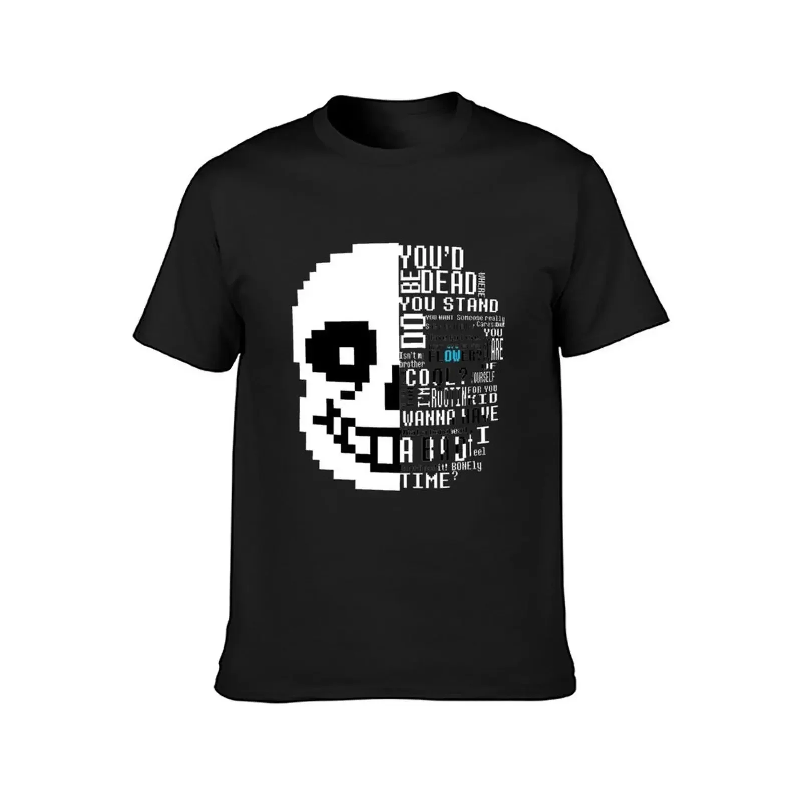 Undertale Sans Shirt T-Shirt hippie clothes heavyweights shirts graphic tees aesthetic clothes workout shirts for men