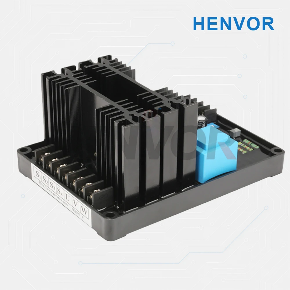 GB130B Generator Accessories AVR Regulator Board, Brushed Generator Voltage Regulator for Diesel & Multi-Fuel Generators