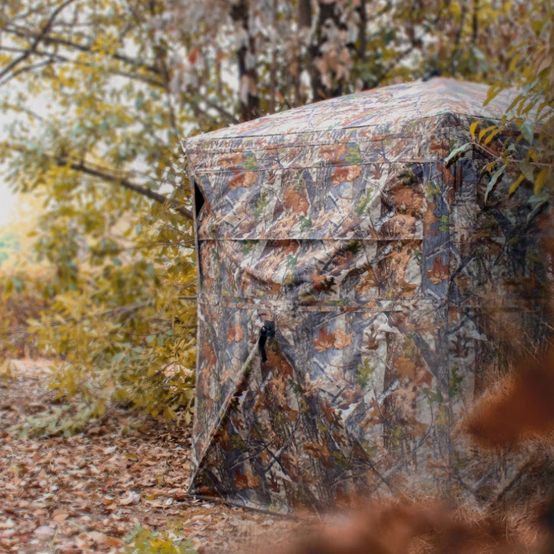 Imagem -02 - Camping Automatic e Hunting Camouflage Tent ao ar Livre 23 Pessoa Portable Vering Bird Spectator Fechado Jogo de Visualização Privado