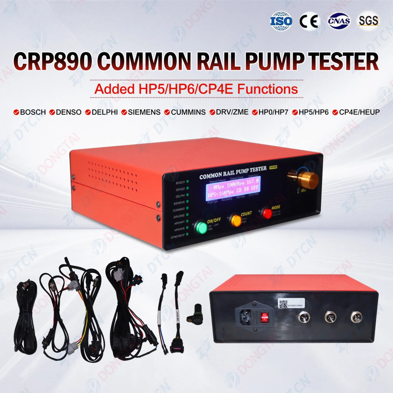 DONGTAI CRP890 Tester for Common Rail  Pump on   Pump Test Bench