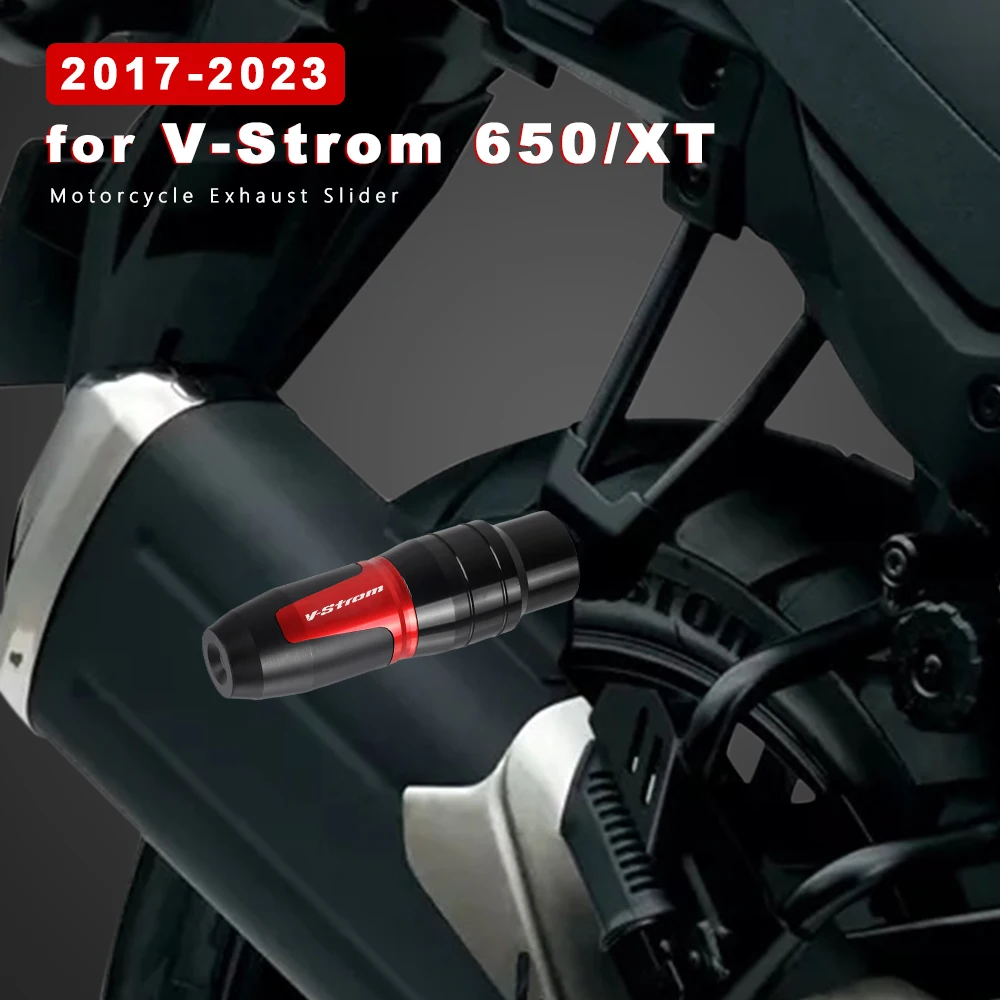 

Ползунок для выхлопных газов из алюминия для Suzuki V Открытый 650 XT аксессуары vдополнительный дл 650 DL650 2017-2023 защита от падения