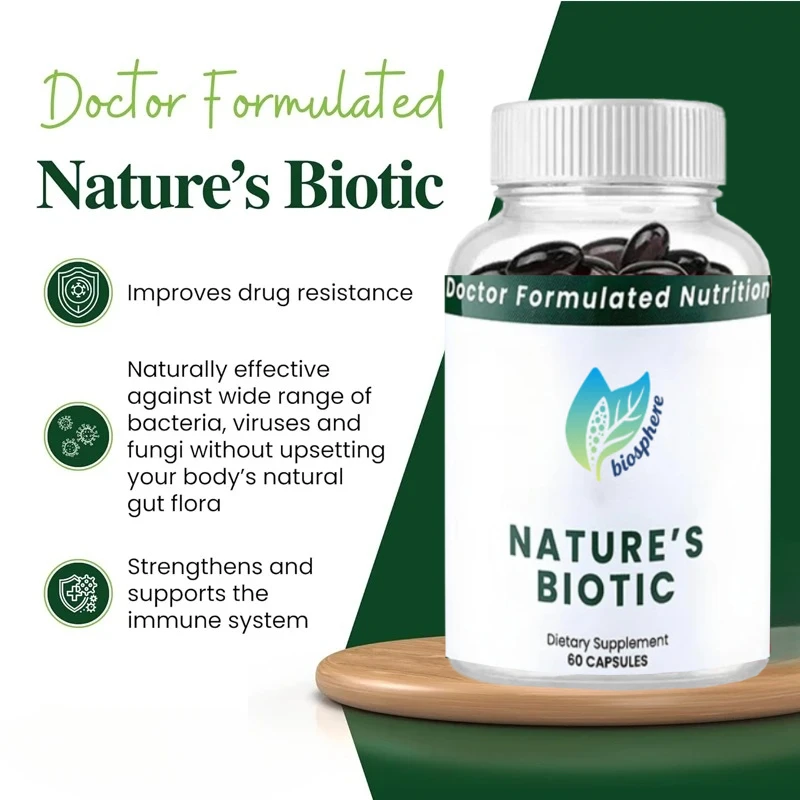 Immune Function and Systemic Health -Contains Key Vitamins and Minerals Violin, Oriole Oil, Garlic, Magnesium, Zinc -60 Capsules
