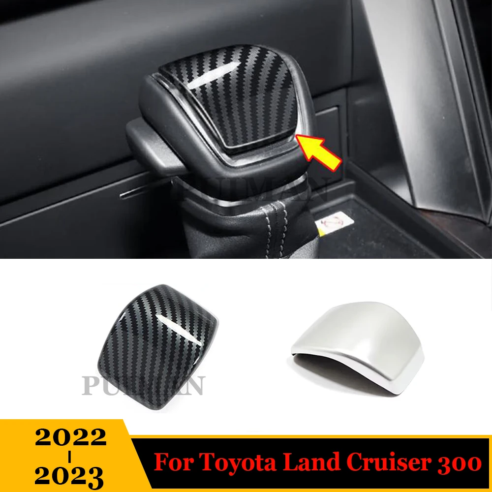 

For Toyota Land Cruiser 300 2022 2023 Center Console Gears Decoration Protective Sticker LC300 Interior Accessories Tuning 1PCS