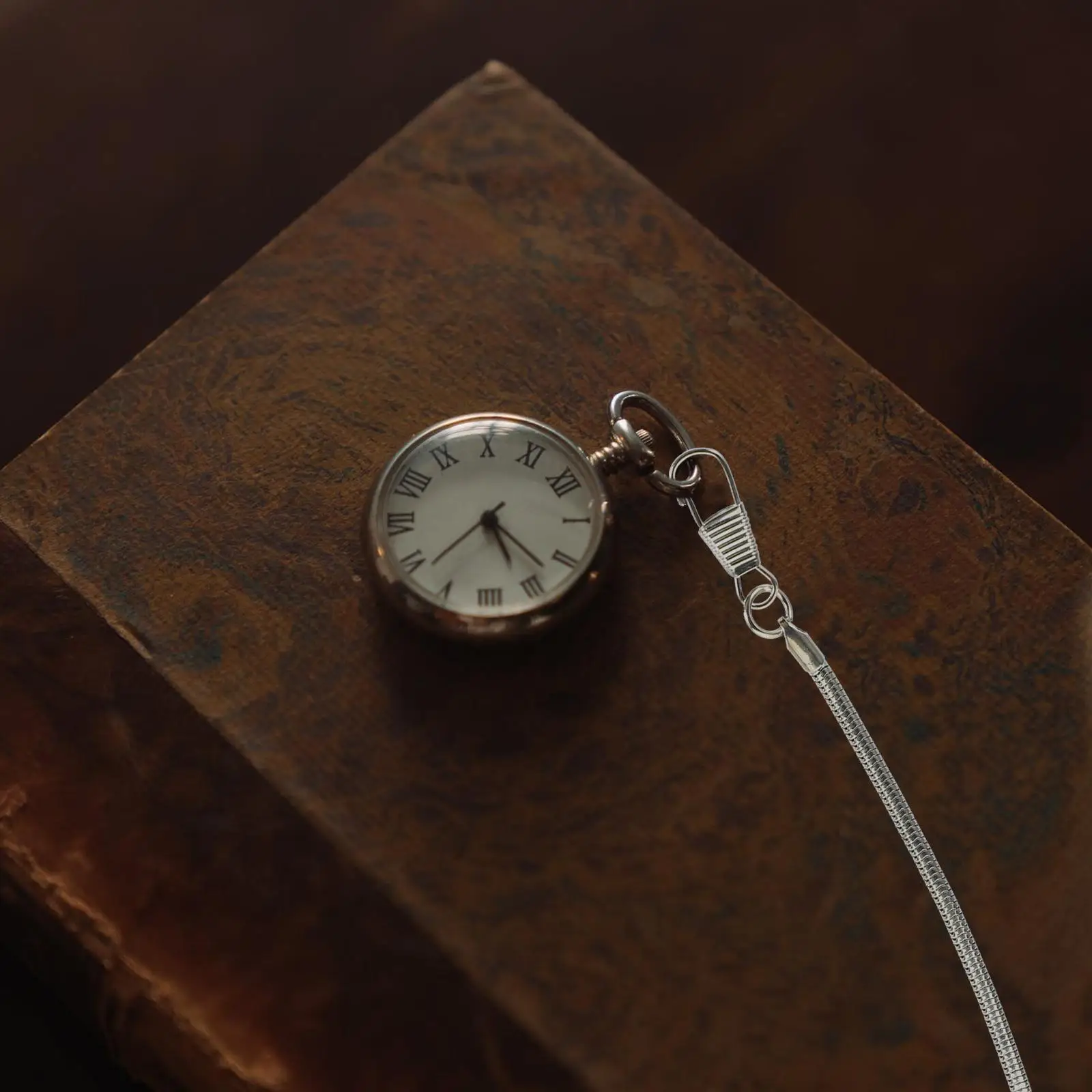 포켓 시계 빈티지 금속 합금 체인 장식 키 펜던트 클립 남자 목걸이 액세서리 만들기 포켓 체인 장식 용품