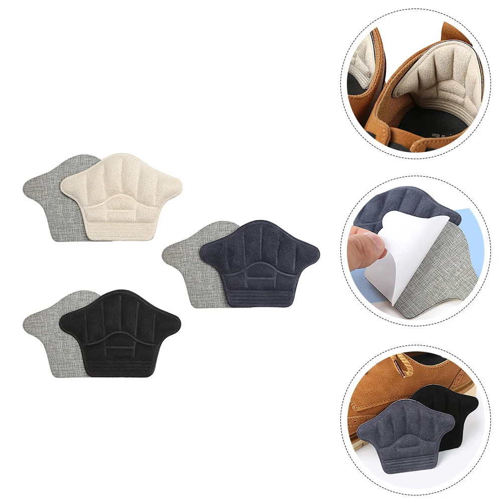 6 Stuks Pads Slijtvaste Schoen Hak Protectors Anti-Wrijving Anti-Slijtage Hiel Pads Comfortabele Voetverzorging tool