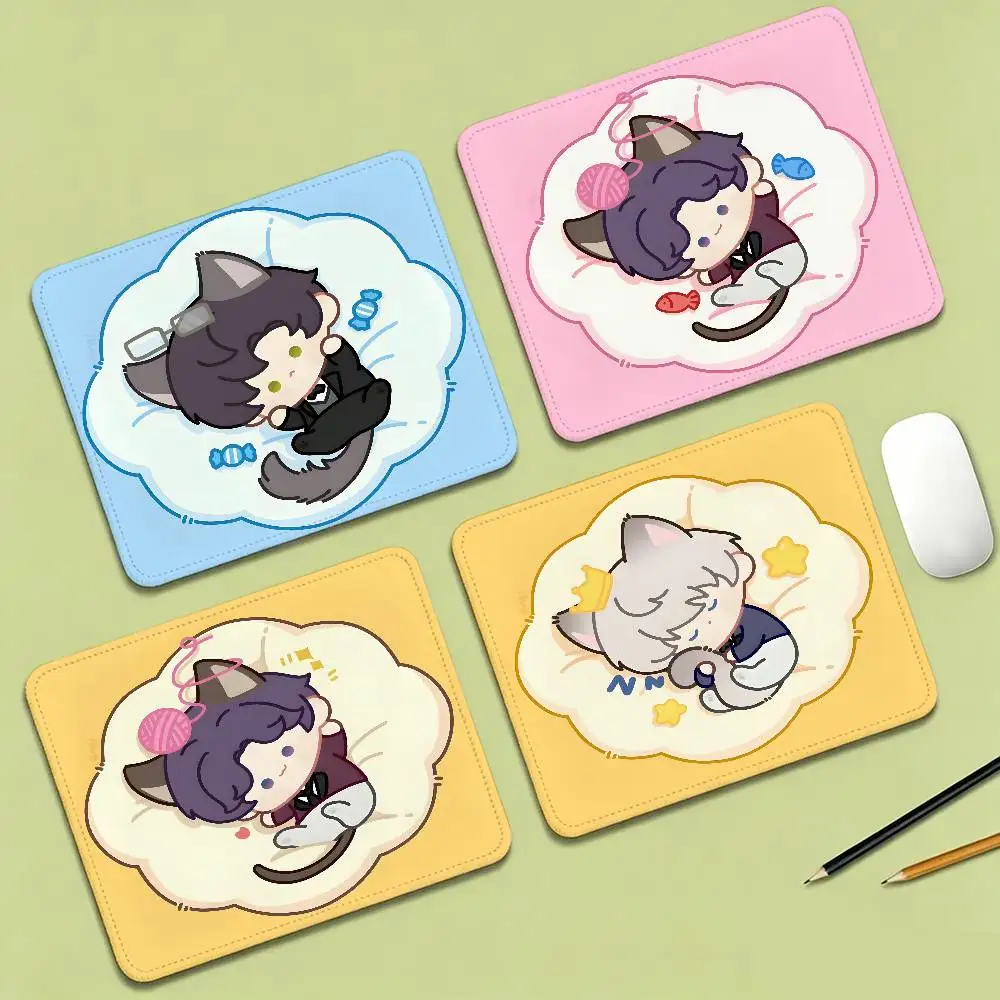 cute Love Deepspace Sylus chibi art Non-slip Lockedge Speed Version Game Computer Keyboard Office Table Mats Deskpad Home Decor