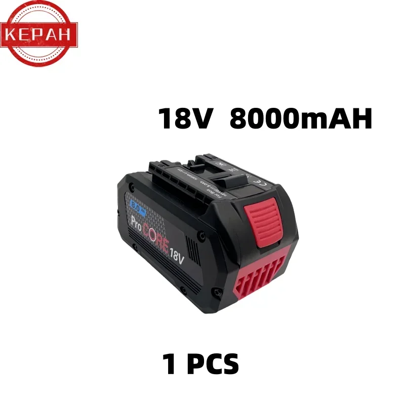 Bateria para o profissional 18V 21700 de BOSCH, ProCore 18V, substituição do Li-íon para BAT609 e BAT618 com BMS, 8Ah,