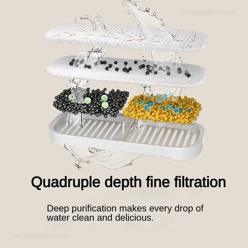 Xiaomi Mijia Wireless Smart Pet Water Dispenser Filter Set Cat Four Layer Filtration Purification Element Replacement Filters