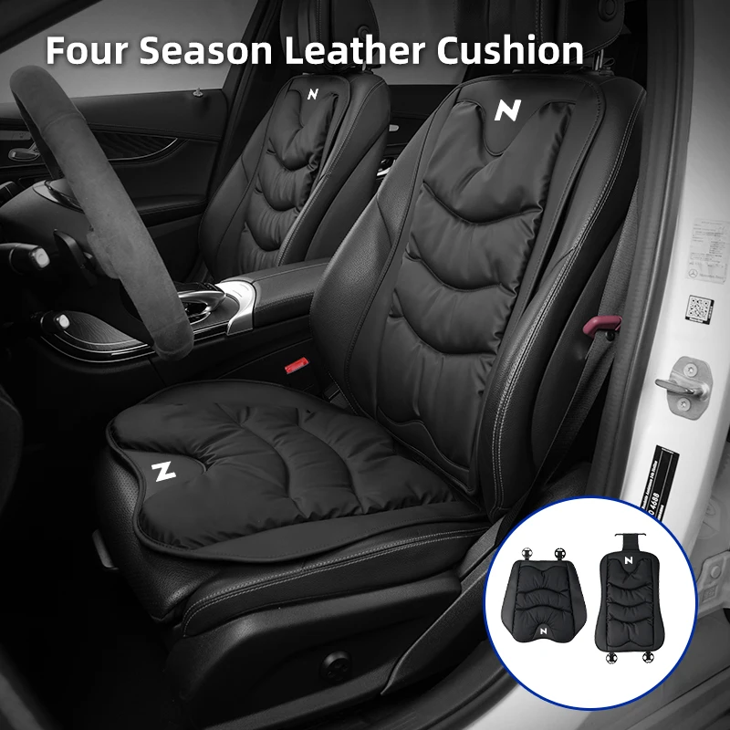Car Front Rear Seat Cover Leather Cushion Backrest Protective Mat Accessories For Honda Civic Fit Accord Odyssey City Pilot Jazz