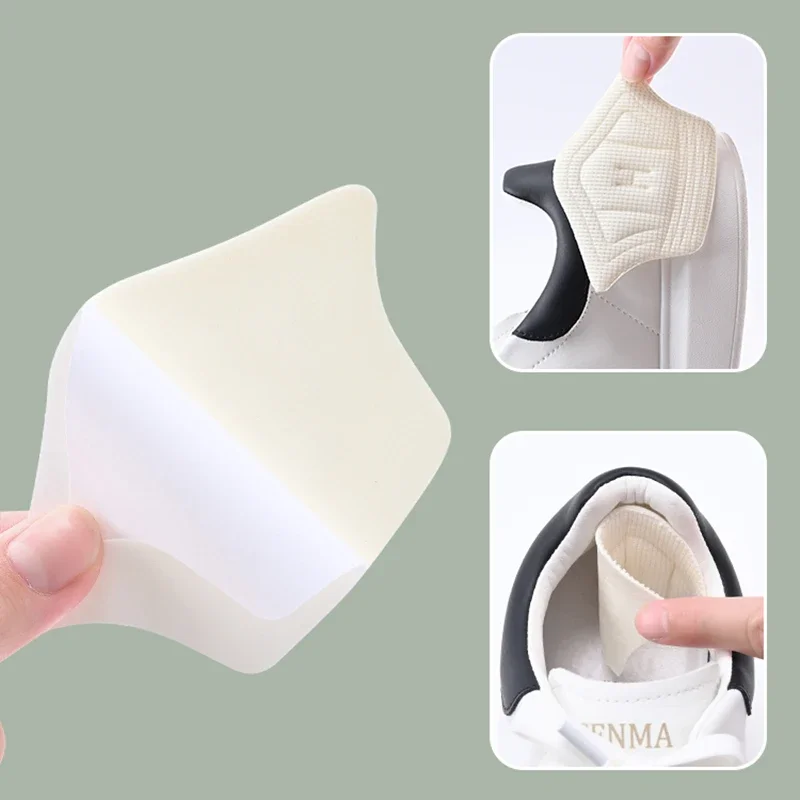 3 paia/6 pezzi solette patch tallone per scarpe sportive adesivo posteriore misura regolabile piedi antiusura cuscino inserto sottopiede