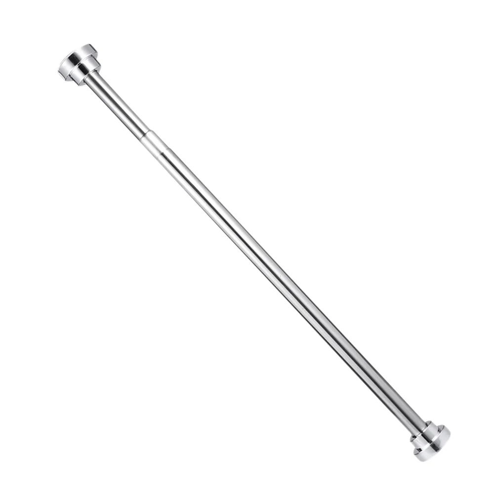 

Extendable Stainless Steel Tension Rod 60Cm Adjustable Clothes Drying Pole For Bathroom Wardrobe Shower Curtain Telescopic