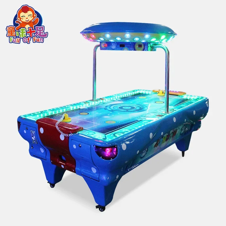 Hotselling Arcade Coin Operated Game Machine Children Commercial Indoor Playground Equipment Air Hockey Table Customrized CN;GUA