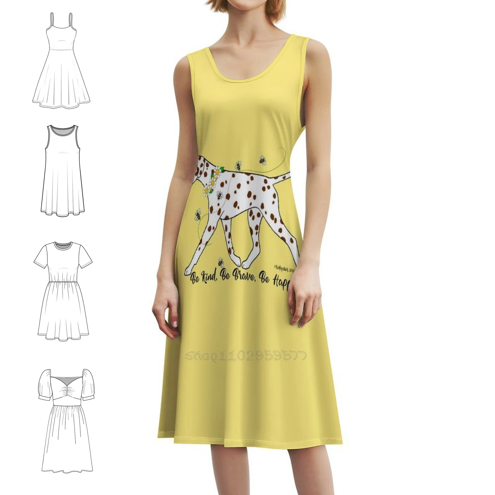 فستان الدلماسية Be Kind Be Brave Be Happy Boho Chic فستان أنيق أنيق لحفلات الزفاف على الشاطئ فستان الدلماسي Be Be Kind Be Brave Be #1