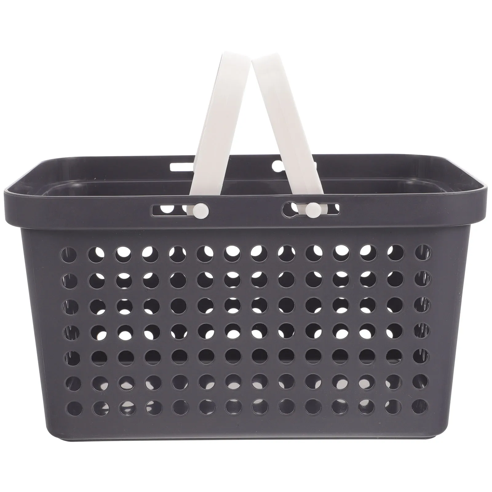 

1 Thickened Storage Basket Small Foldable Portable Multi Functional Laundry Basket Plastic Organizer For Clothes