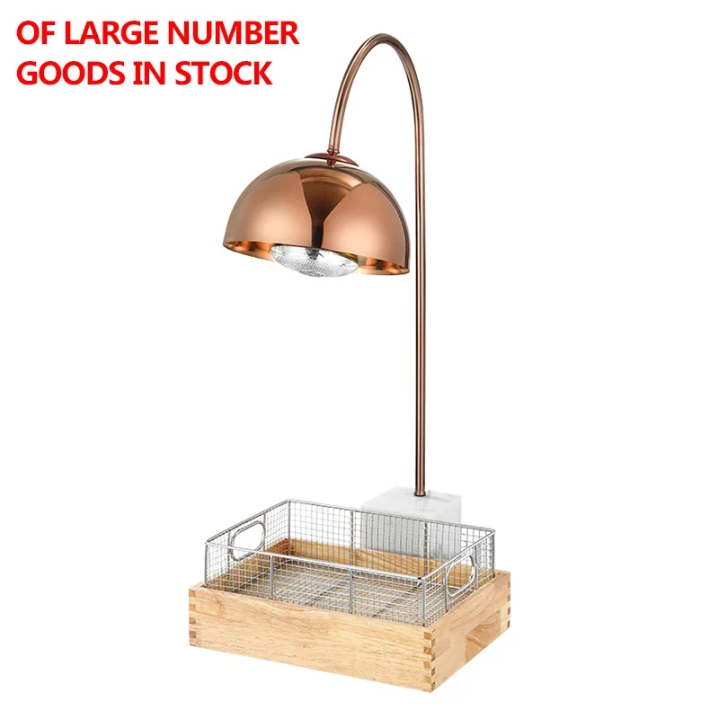 

Commercial Stainless Steel Breakfast Temperature Control Lamp Hotel Buffet Restaurant Catering Heating Food Lamp Cooked Foods