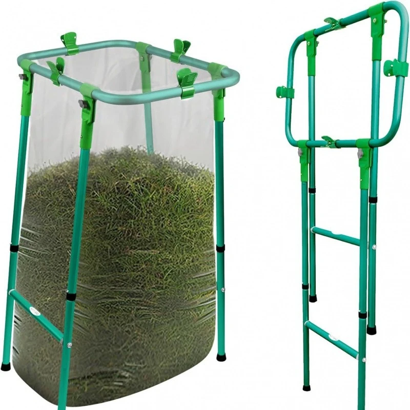 

Garden Garbage Bag Holder, Foldable Leaf Bag Holder, Holds 33-55 Gallon Garbage Bags