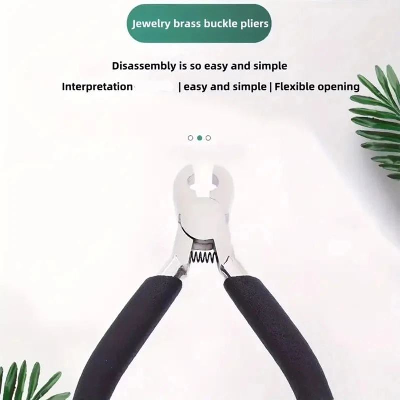 Jewelry Clasp Closing Pliers Fine Craftsmanship for DIY Jewelry Enthusiasts 97QE