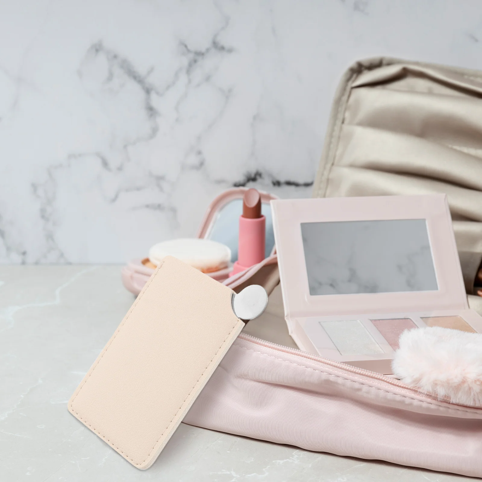 لوحة كريم أساس من الفولاذ المقاوم للصدأ، صينية خلط مكياج قابلة لإعادة الاستخدام لظلال العيون وأحمر الشفاه وتدوم طويلاً وغير قابلة للتآكل #6